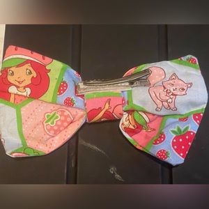 Strawberry shortcake handmade hair bow 1 only made cosplay sweet dolls kill NEW